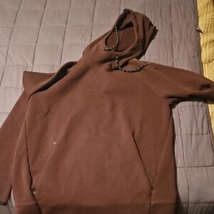 Men's Burgandy Hoodie